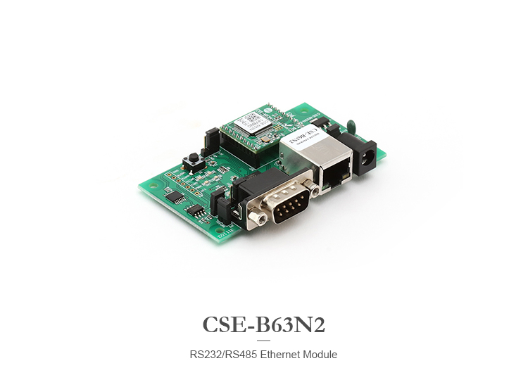 rs232 rs485 to ethernet board cse b63n2