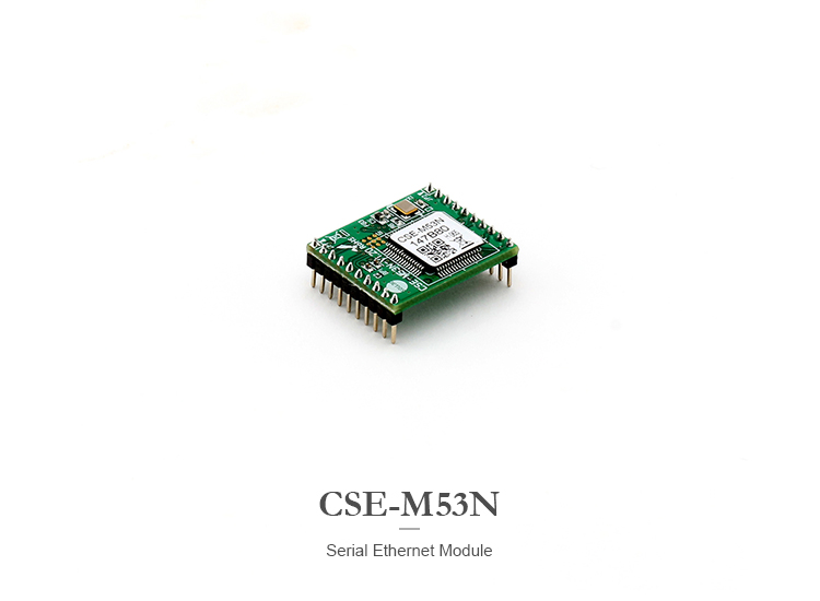 serial uart to ethernet tcp ip module cse m53n